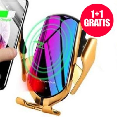 Pametno držalo z brezžičnim polnjenjem Deluxe 1+1 Gratis