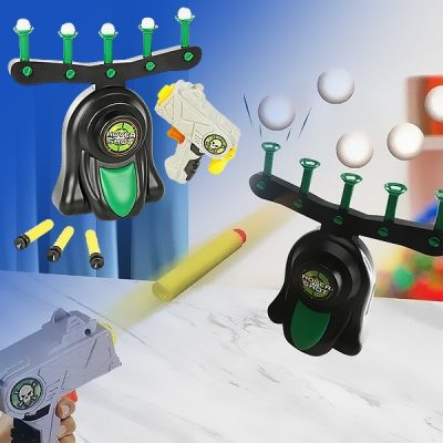 Tekmovalna igra s ciljanjem lebdečih kroglic | FLOATPOP