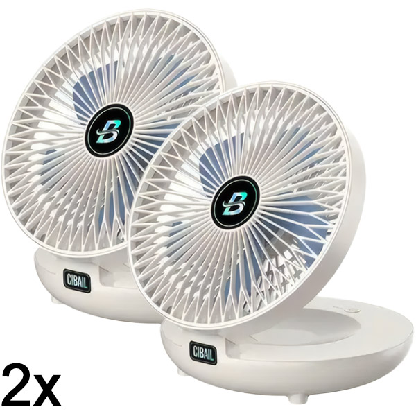 2x Prenosni mini ventilator | AIRCOLIO