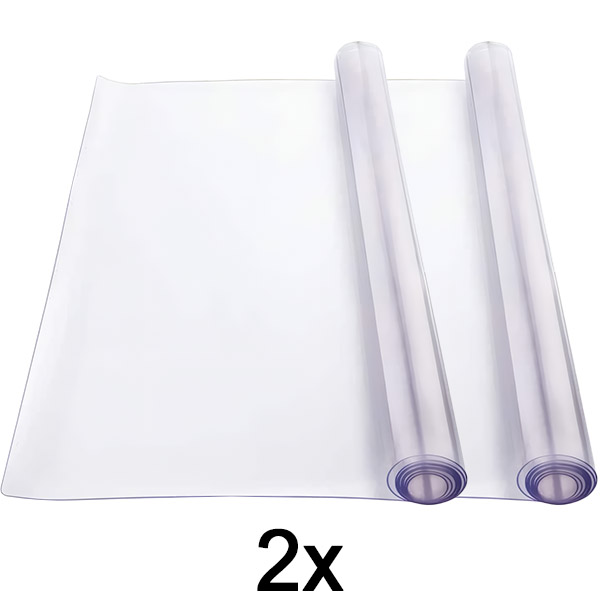 2x Prevleka za mizo iz PVC (90×160 cm) | DURACOVER