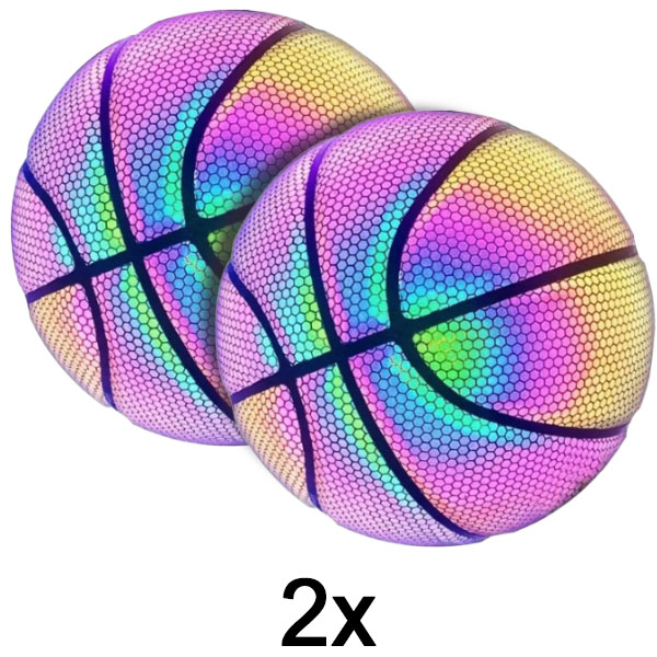 2x Svetleča košarkarska žoga | FLASHBALL
