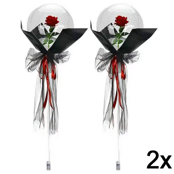 2x LED balon z vrtnico za nepozabne trenutke | LOVEBALLOON