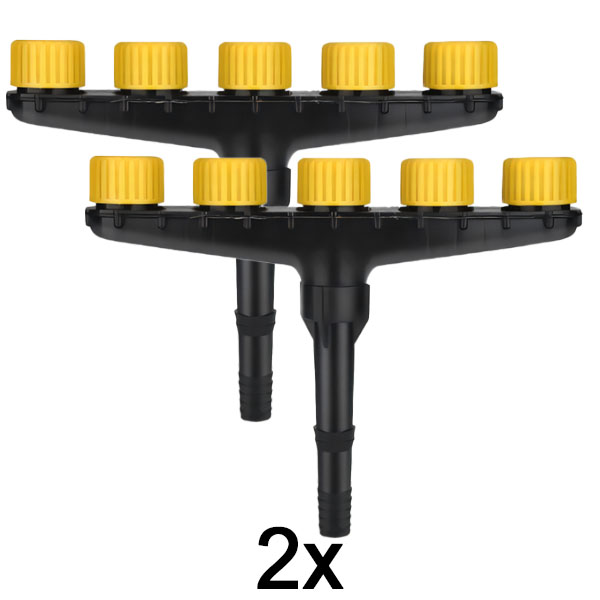 2x Večglavni cevni razpršilnik | SPRAYMASTER