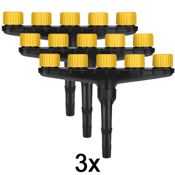 3x Večglavni cevni razpršilnik | SPRAYMASTER