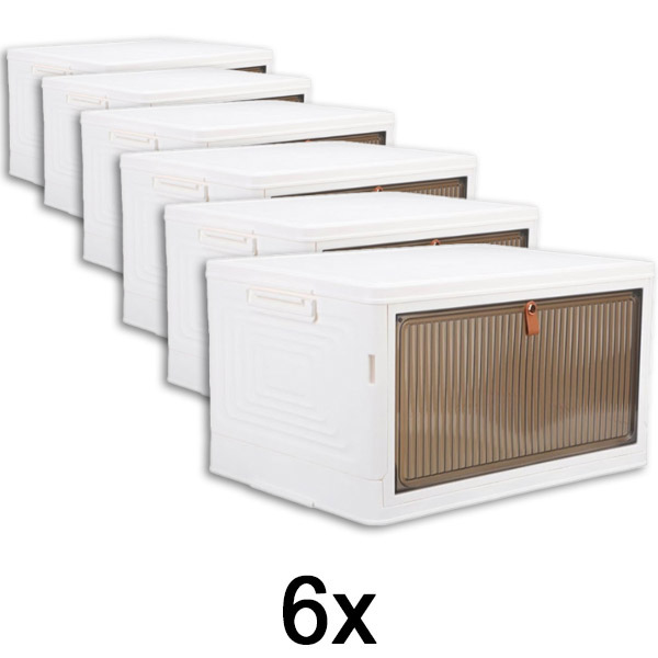 6x Škatla za shranjevanje s pokrovom | ORGABOX