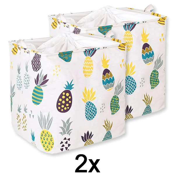 2x Velika zložljiva škatla za shranjevanje CLOTHBOX