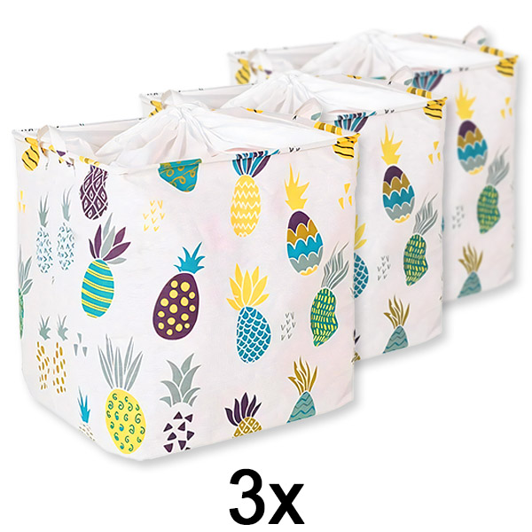 3x Velika zložljiva škatla za shranjevanje CLOTHBOX