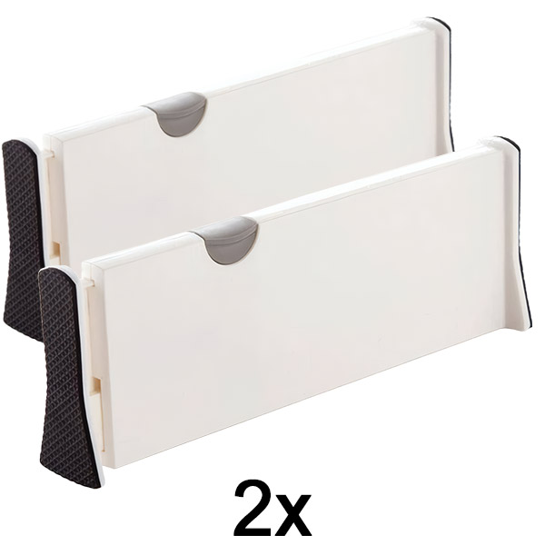 2x Nastavljiva pregrada za predale ali police | DIVISERINO