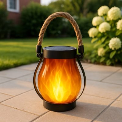 Solarne laterne z učinkom plesočega plamena | FLAMLUX