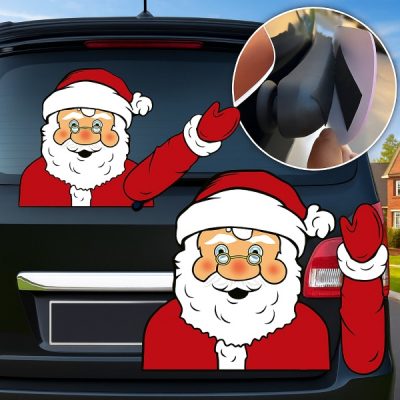 Nalepka Božiček za zadnji brisalec avtomobila | SANTAWIPER