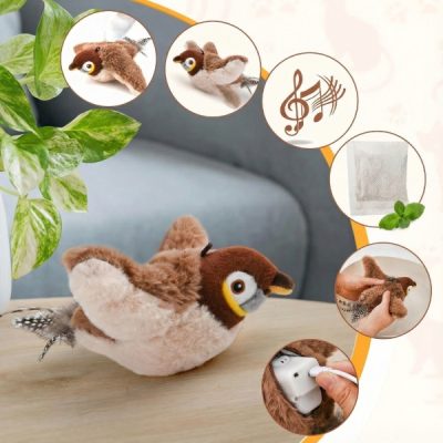 Interaktivna igrača- ptica z mahajočimi krili | CHIRRCAT